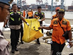 DVI Terima 1 Kantong Jenazah Potongan Tubuh Korban Lion Air Pagi Ini