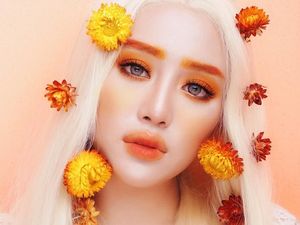 Mengenal Janine Intansari, Beauty Influencer dengan Alis Warna-warni