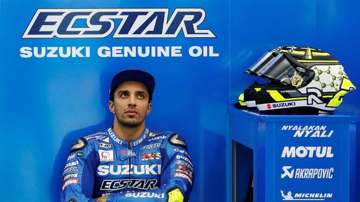 Andrea Iannone tidak diperpanjang Suzuki musim depan. (Foto: Toru Hanai/Reuters)