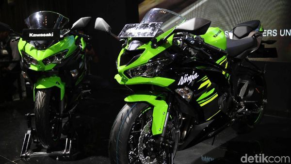 2 Jagoan Kawasaki Moge ZX-6R dan Ninja 250