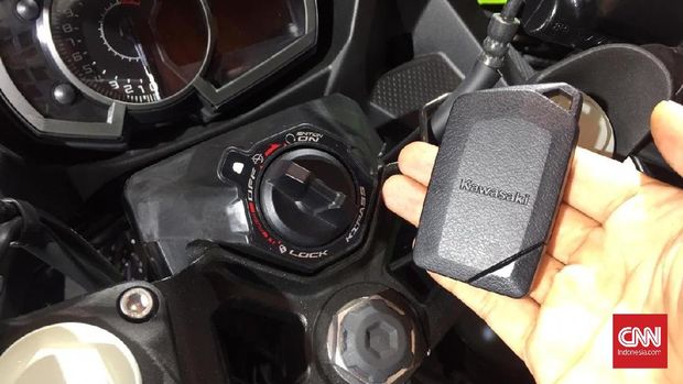 Kawasaki Ninja 250 dilengkapi smart key