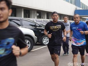 Kenang Korban Lion Air JT 610, Para PNS Lari 2,1 Km Keliling Kemenkeu