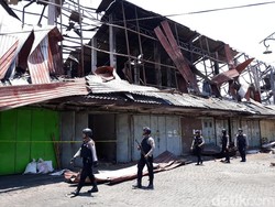 Pascakebakaran Pasar Legi Solo, Pedagang Belum Bisa Jualan