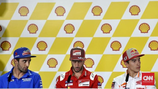 Andrea Dovizioso memberikan pujian untuk Marc Marquez.