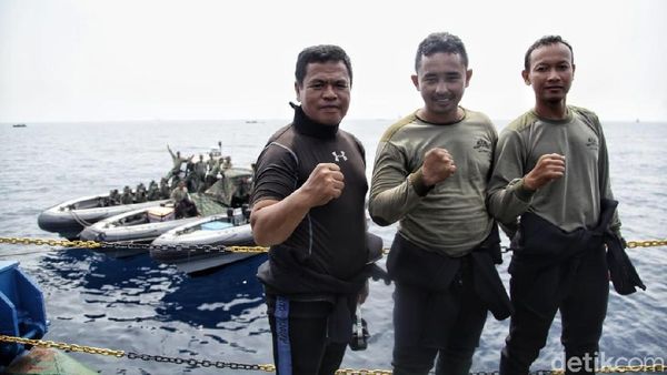 Potret TNI AL yang Temukan FDR Black Box Lion Air