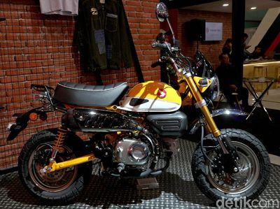Penampakan Honda Monkey 2018 di IMOS