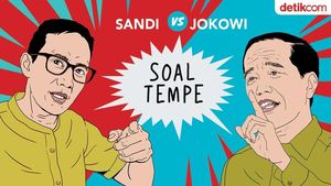 Jokowi Sindir Sandi Soal Harga dan Ketebalan Tempe 
