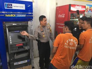 Komplotan Pembobol ATM Rp 673 Juta Diringkus, 3 Pelaku Ditembak