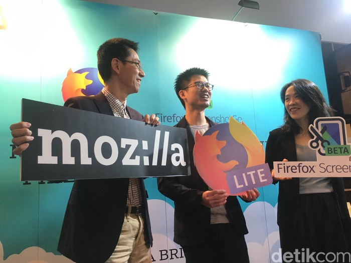 Suasana peluncuran Firefox Lite. Foto: Agus Tri Haryanto/inet Suasana peluncuran Firefox Lite. Foto: Agus Tri Haryanto/inet