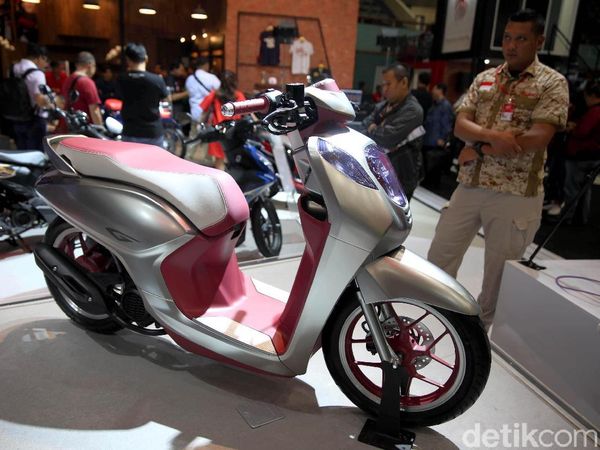 Motor Konsep Honda Mejeng di IMOS 2018
