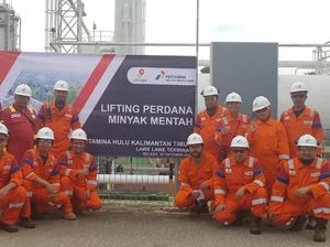 Pertamina Sukses Lifting Perdana 60.000 Barel dari East Kalimantan
