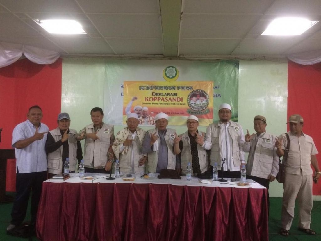 Dukung Prabowo-Sandi, Aktivis Ijtimak Ulama II Bentuk Koppasandi Dukung Prabowo-Sandi, Aktivis Ijtimak Ulama II Bentuk Koppasandi