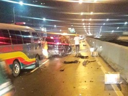 Tabrakan Maut di Tol Arah Bandara Soetta, 2 Orang Tewas