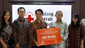 Donasi Rp 1,5 Miliar untuk Palu dan Donggala