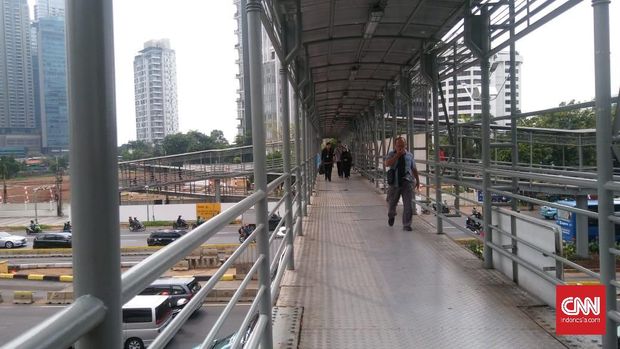 Pemprov DKI Akan Copot JPO Tosari, Ganti Pelican Crossing