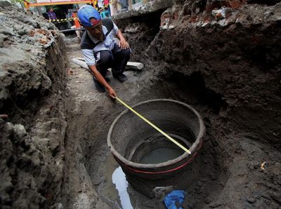 Penampakan Sumur Tua di Surabaya yang Tak Sengaja Ditemukan