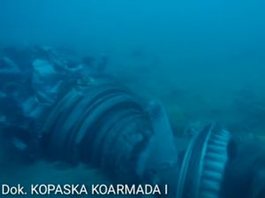 Wujud Bagian Mesin Lion Air PK-LQP yang Ditemukan Kopaska