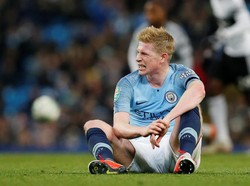 De Bruyne Bisa Absen Hingga Enam Pekan, Lewatkan Derby Manchester