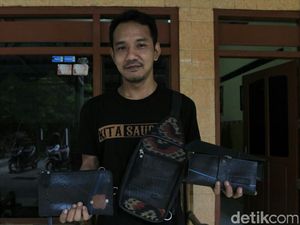 Andres Olah Ban Mobil Bekas jadi Dompet Hingga Tas Berkelas