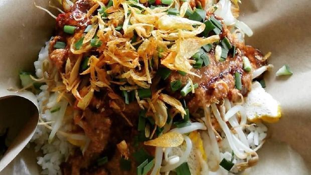 nasi lengko buat sarapan