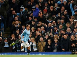 Pemain muda berusia 19 tahun Brahim Diaz menjadi bintang kemenangan City. Diaz mencetak dua gol timnya di masing-masing babak. Foto: Reuters