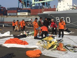 2 Kantong Jenazah Korban Lion Air Tiba di JICT Tanjung Priok