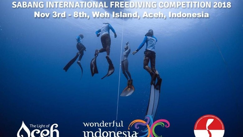 Sabang Internasional Freediving Competition (SIFC) 2018 (dok Disbudpar Aceh)