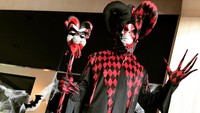 Dari dunia balap, Kimi Raikkonen niat sekali dengan kostum Hallowennya tahun ini (Instagram)