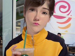 Heboh Wajah Unik Selebgram Thalasya, Karakter Fiksi atau Manusia?