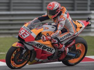 Tekad Marquez Kalahkan Dovizioso di MotoGP Malaysia Tekad Marquez Kalahkan Dovizioso di MotoGP Malaysia