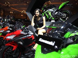 Kawasaki Jual 100 Motor di IMOS, Ninja 250 dan W175 Paling Laku
