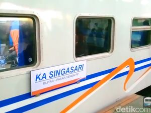 Hore, KA Singasari Tujuan Blitar-Pasar Senen Ada Kelas Eksekutifnya