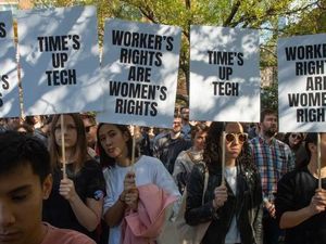 Protes Pelecehan Seks, Staf Google Seluruh Dunia Lakukan Aksi Mogok