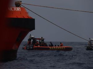 KRI Rigel Fokus Pencarian Badan Lion Air PK-LPQ