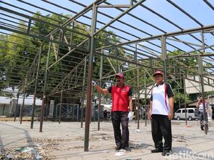 Pedagang Pasar Legi Solo akan Tempati Eks Kios Klewer Darurat Pedagang Pasar Legi Solo akan Tempati Eks Kios Klewer Darurat