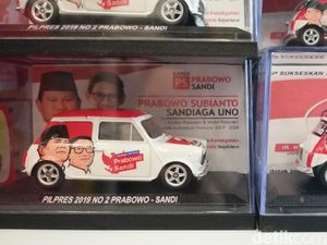 Keren, Ada Diecast Bertema Jokowi-Prabowo
