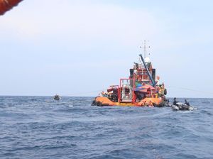 Hari Ke-10 Evakuasi Lion Air PK-LQP, 176 Penyelam Dikerahkan Hari Ke-10 Evakuasi Lion Air PK-LQP, 176 Penyelam Dikerahkan