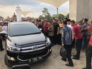 Tiba di Serang, Jokowi Kunjungi Kesultanan Banten