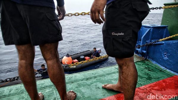 Melihat Aksi Denjaka Mencari CVR Black Box Lion Air