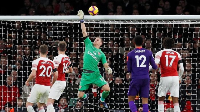 Kiper Arsenal, Bernd Leno. (Foto: David Klein/Reuters) Kiper Arsenal, Bernd Leno. (Foto: David Klein/Reuters)