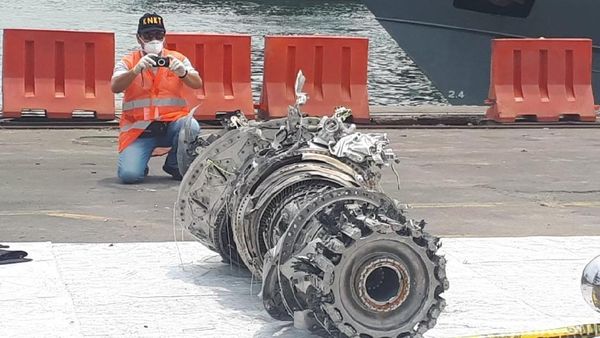 Foto: KNKT Cek Turbin Mesin Lion Air PK-LQP