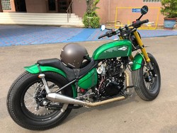 Modifikasi Motor Baru Jokowi Sempat Berubah Konsep