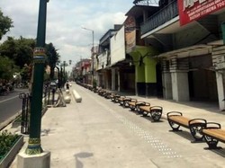 Selasa Wage, Saat Malioboro Sepi dari Pedagang Kaki Lima