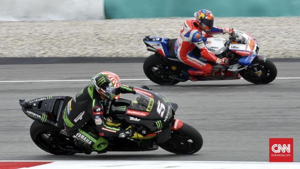 Zarco 'gantikan' posisi Marquez.