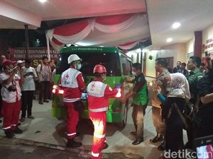 RS Polri Terima 32 Kantong Jenazah Korban Lion Air PK-LQP