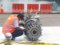 Penampakan Hancurnya Turbin Lion Air PK-LQP