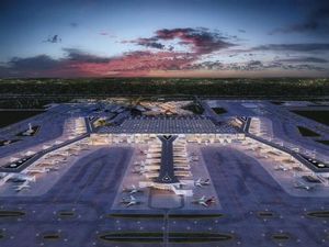 Megahnya Bandara Baru Turki yang Diresmikan Erdogan