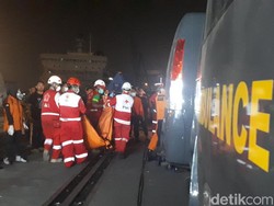 35 Kantong Jenazah Korban Lion Air PK-LQP Tiba di JICT