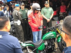 Berapa Biaya Modifikasi Motor Kawasaki W175 Jokowi?