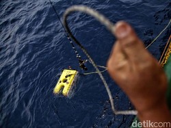 BPPT Duga CVR Sriwijaya Air Tertimbun Puing Pesawat